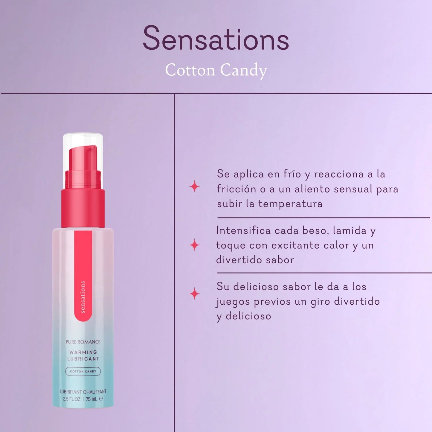 La sensación (algodón rosita)